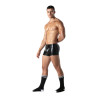 LEADER Short avec Zip Brut Noir